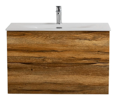 Тумба под раковину BelBagno Marino-Cer-Mini-700-2C-SO-RR-P, 70 см, подвесная, Rovere Rustico