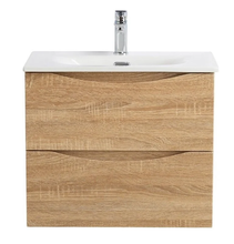 Тумба под раковину BelBagno Marino-Cer-Mini-600-2C-SO-WO-P, 60 см, подвесная, Rovere Bianco