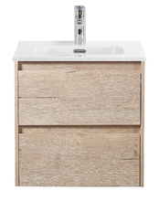 Тумба под раковину BelBagno Kraft-500-2C-SO-RGB, 50 см, подвесная, Rovere Galifax Bianco