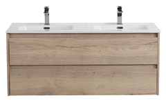 Тумба под раковину BelBagno Kraft-1200-2C-SO-2-RGB, 120 см, подвесная, Rovere Galifax Bianco