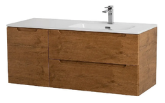 Тумба под раковину BelBagno Etna-1200-2C-1A-SO-RN-R, 120 см, подвесная, Rovere Nature, правая