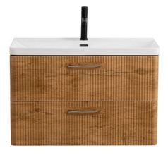 Тумба под раковину BelBagno Due-800-2C-SO-RN-P, 80 см, подвесная, Rovere Nature