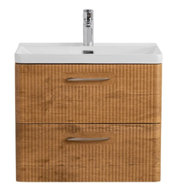 Тумба под раковину BelBagno Due-600-2C-SO-RN-P, 60 см, подвесная, Rovere Nature