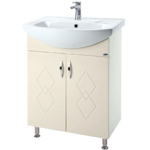 Тумба под раковину Bellezza Элеганс 4638608240076, 55 см, напольная, бежевый