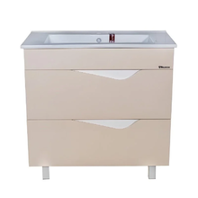 Тумба под раковину Bellezza Эйфория 4639114000079, 85 см, напольная, цвет бежевый