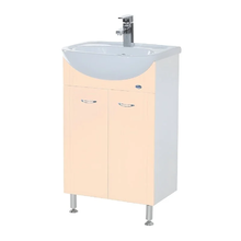 Тумба под раковину Bellezza Уют 4635009240070, 60 см, напольная, цвет бежевый