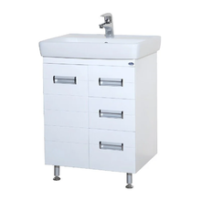 Тумба под раковину Bellezza Сиена 4633909670010, 60 см, напольная, цвет белый