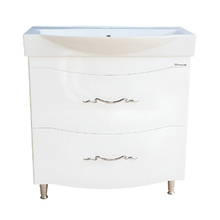 Тумба под раковину Bellezza Сесилия 4639714110017, 85 см, напольная, цвет белый