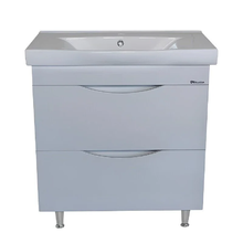 Тумба под раковину Bellezza Санриса 4630113660011, 80 см, напольная, цвет белый