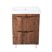 Тумба под раковину Bellezza Санриса 4630109000432, 60 см, напольная, цвет орех