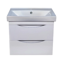 Тумба под раковину Bellezza Санриса 4630109180011, 60 см, подвесная, цвет белый