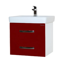 Тумба под раковину Bellezza Рокко 4633706000034, 50 см, подвесная, цвет красный