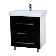 Тумба под раковину Bellezza Рокко 4635311660047, 70 см, напольная, цвет черный