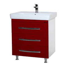 Тумба под раковину Bellezza Рокко 4635311660030, 70 см, напольная, цвет красный
