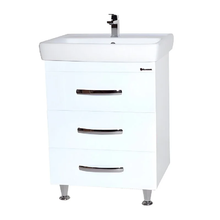 Тумба под раковину Bellezza Рокко 4635309660011, 60 см, напольная, цвет белый