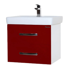 Тумба под раковину Bellezza Рокко 4635309670034, 60 см, подвесная, цвет красный