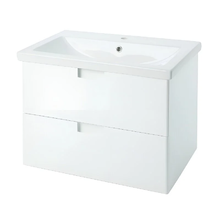 Тумба под раковину Bellezza Пегас 4630413270019, 80 см, подвесная, цвет белый