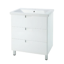 Тумба под раковину Bellezza Пегас 4630411140017, 70 см, напольная, цвет белый