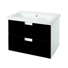Тумба под раковину Bellezza Пегас 4630411270042, 70 см, подвесная, цвет черный