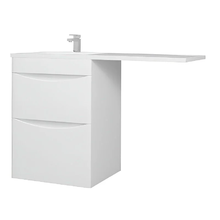 Тумба под стиральную машину Bellezza Олиссия 4639419110015, 60 см, напольная, цвет белый