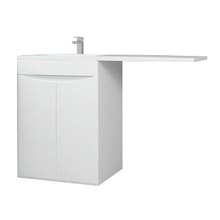 Тумба под стиральную машину Bellezza Олиссия 4639419240019, 60 см, напольная, цвет белый