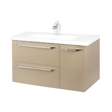 Тумба под раковину Bellezza Луиджи 4639217270454, 100 см, подвесная, цвет капучино