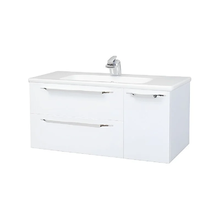 Тумба под раковину Bellezza Луиджи 4639217270010, 100 см, подвесная, цвет белый