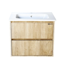 Тумба под раковину Bellezza Лоренцо 4639109270470, 60 см, подвесная, цвет дуб светлый