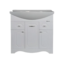 Тумба под раковину Bellezza Кантри 4639914000019, 85 см, напольная, цвет белый