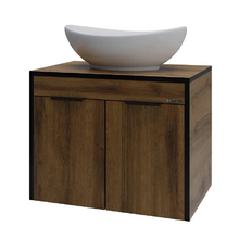 Тумба под раковину Bellezza Бруно 4632211180491, 70 см, подвесная, цвет табакко