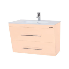 Тумба под раковину Bellezza Берта 4635209560077, 60 см, подвесная, цвет бежевый