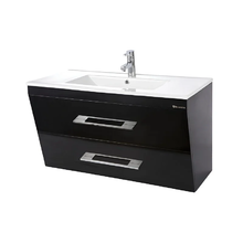 Тумба под раковину Bellezza Берта 4635215510042, 90 см, подвесная, цвет черный