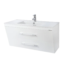 Тумба под раковину Bellezza Берта 4635215510011, 90 см, подвесная, цвет белый