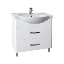 Тумба под раковину Bellezza Анкона 4639613110019, 80 см, напольная, цвет белый