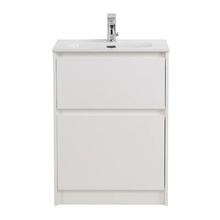 Тумба под раковину BelBagno Kraft 39 KRAFT39-500/390-2C-PIA-BO, 50 см, напольная, цвет Bianco Opaco