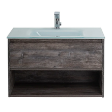 Тумба под раковину BelBagno Kraft 80, подвесная, цвет Pino Pasadena, Kraft-800-1C-SO-PP