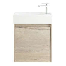 Тумба под раковину BelBagno Kraft Mini 50 см, подвесная, цвет Rovere Galifax Bianco, левая/правая, Kraft Mini-500/260-1A-SO-RGB-L/Kraft Mini-500/260-1A-SO-RGB-R