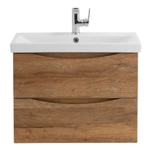 Тумба под раковину BelBagno Marino-Cer 70 см, подвесная, цвет Rovere Rustico, MARINO-CER-700-2C-SO-RR-P