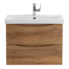 Тумба под раковину BelBagno Marino-Cer 60, подвесная, цвет Rovere Rustico, Marino-Cer-600-2C-SO-RR-P