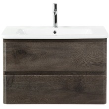 Тумба под раковину BelBagno Albano-Cer 80, подвесная, цвет Robere Nature Grigio, Albano-Cer-800-2C-SO-RNG