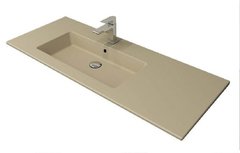 Раковина Bocchi Milano 1305-007-0126/1365-007-0126, 121 см, крыло слева/справа, фарфор, жасмин