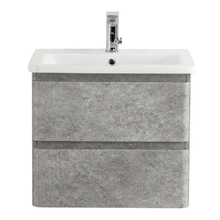 Тумба под раковину BelBagno Albano-Cer 60, подвесная, цвет Cemento Verona Grigio, Albano-Cer-600-2C-SO-CVG