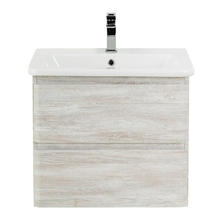 Тумба под раковину BelBagno Albano-Cer 50 см, подвесная, цвет Rovere Vintage Bianco, Albano-Cer-500-2C-SO-RVB