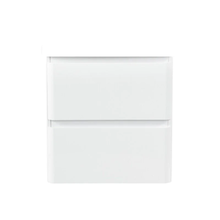 Тумба под раковину BelBagno Albano-Cer 50 см, подвесная, цвет Bianco Lucido, Albano-Cer-500-2C-SO-BL