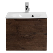 Тумба под раковину BelBagno Etna 60, подвесная, цвет Rovere Moro, Etna-600-1C-SO-RW-P