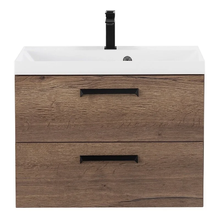 Тумба под раковину BelBagno Aurora 90 см, подвесная, цвет Rovere Tabacco, Aurora-900-2C-SO-RT