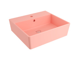 Раковина Bocchi Milano 1216-032-0126, 50 см, фарфор, розовая