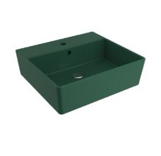 Раковина Bocchi Milano 1216-027-0126, 50 см, фарфор, зеленая