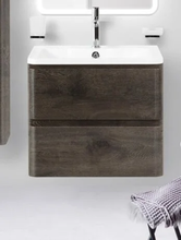 Тумба под раковину Belbagno Albano 60 cм подвесная, Rovere Nature Grigio, ALBANO-600-2C-SO-RNG