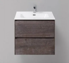 Тумба под раковину BelBagno Pietra PIETRA-600-2C-SO-PT, 60 х 46 х 55 см, цвет серый камень (stone)